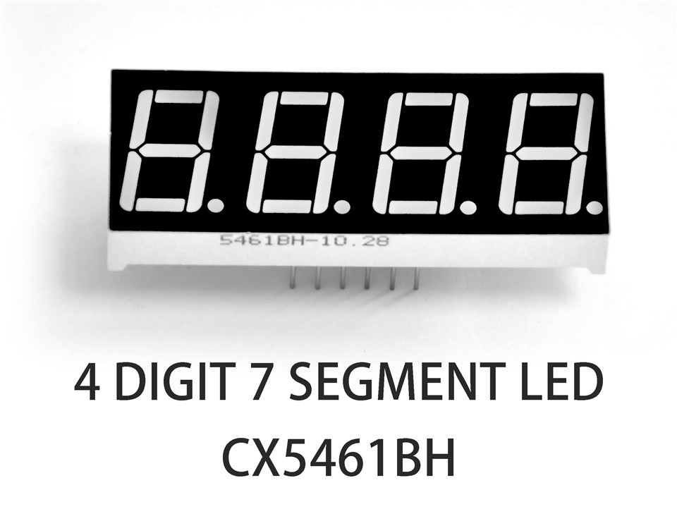 Four-digit 7 Segement LED